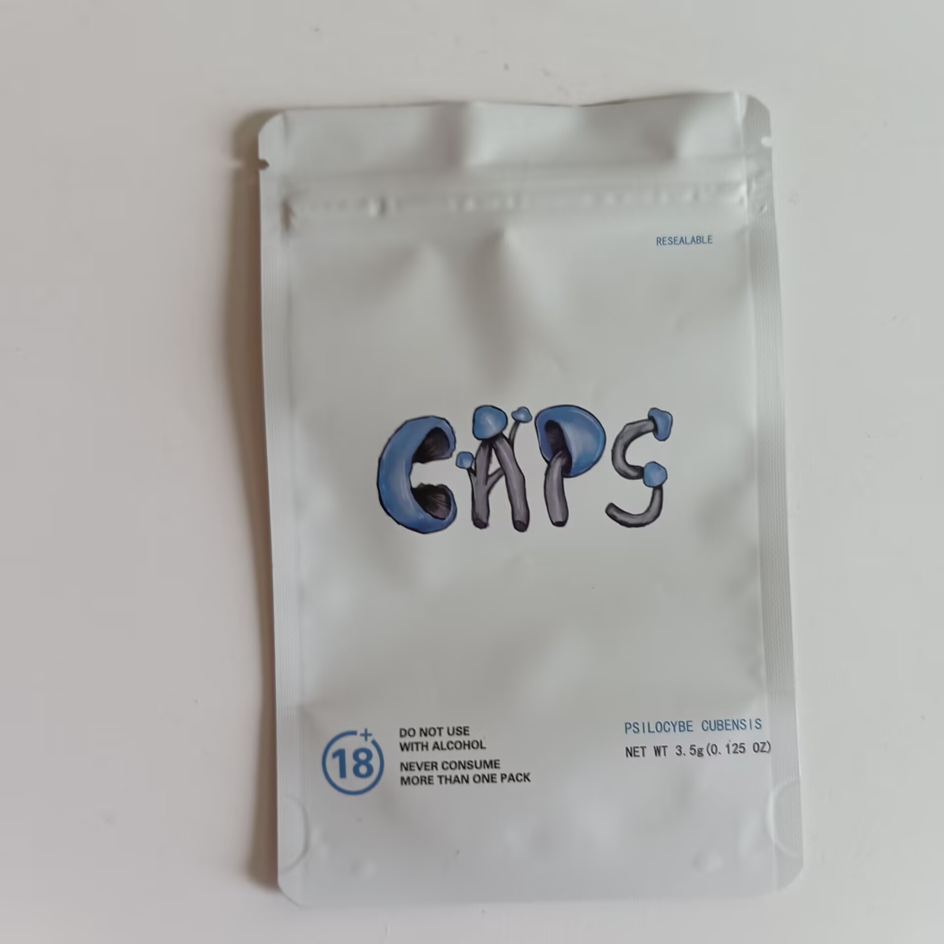 Empty Packing Psillocybin Cubensis 3.5G Package Bag