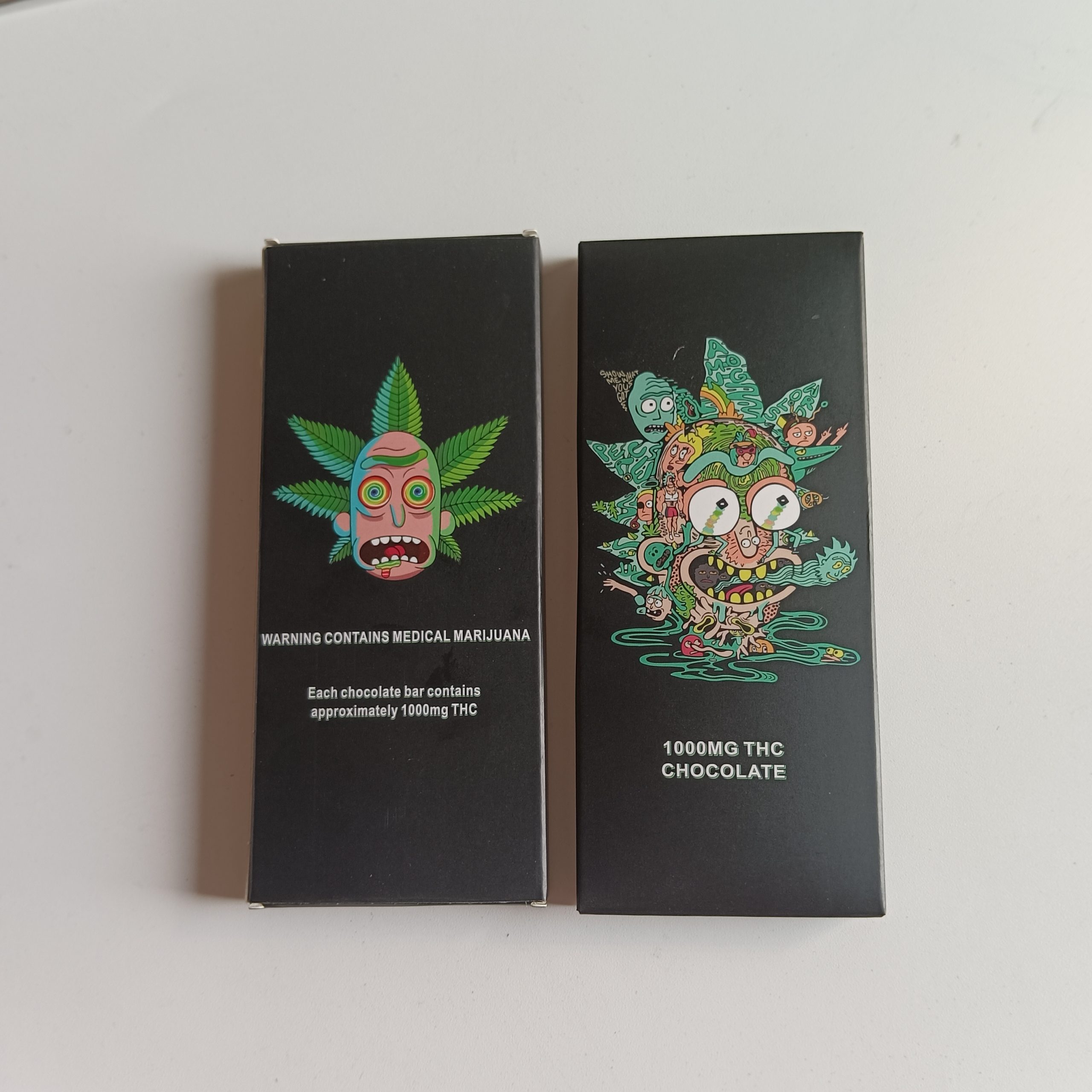 Psillocybin Mushroom Chocolate Bar Box 4G Magic Mushrooms Empty Packaging Boxes - Box+Foil