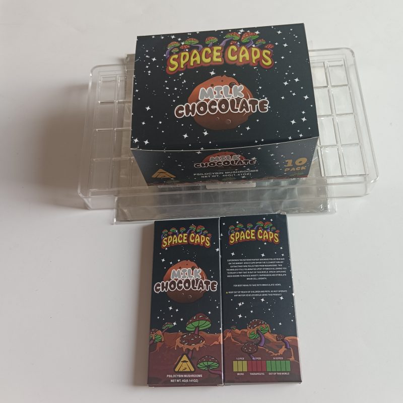 Empty Packing 1000pcs Space Caps 4G Mushroom Chocolate Package Boxes