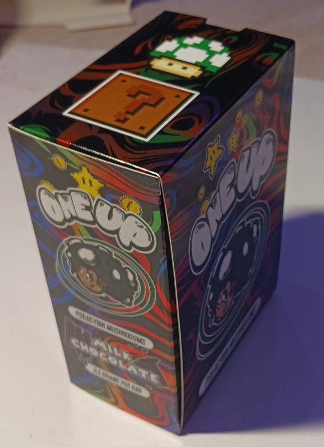 One Up 3.5G Chocolate Empty Packing Box-test