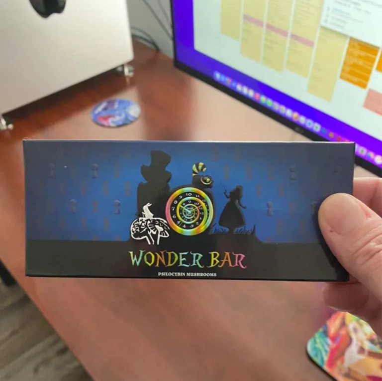 Wonder Bar 4g Magic Mushroom Psilocybin Chocolate Boxes Empty Packing