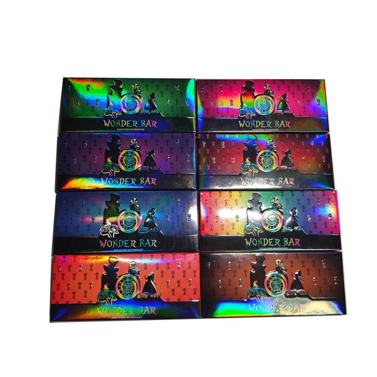 Wonder Bar 4G Magic Mushroom Chocolate Package Boxes 8 Flavor